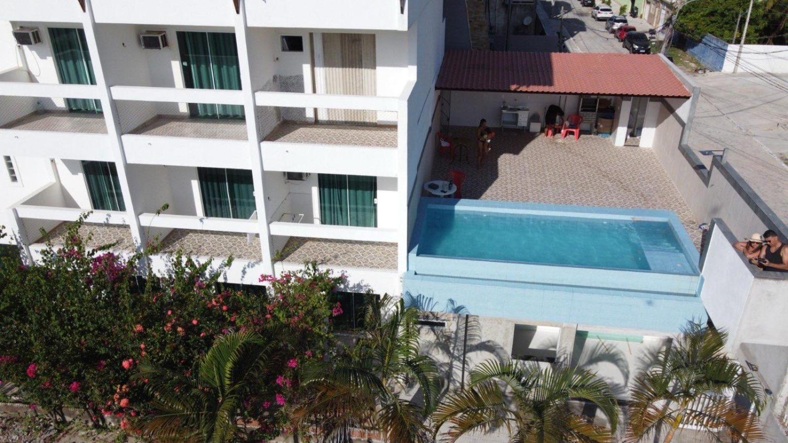 Solar Teixeira Flats Hotel ปอร์โต จิ กาลินญาส ภายนอก รูปภาพ