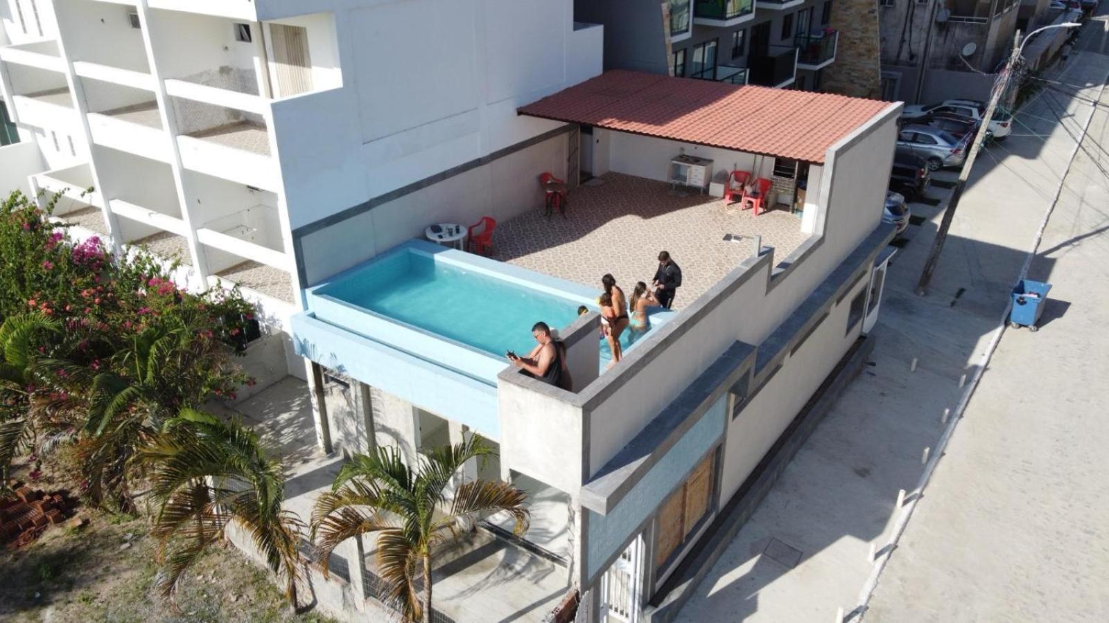 Solar Teixeira Flats Hotel ปอร์โต จิ กาลินญาส ภายนอก รูปภาพ