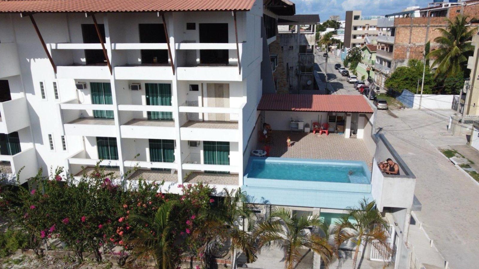 Solar Teixeira Flats Hotel ปอร์โต จิ กาลินญาส ภายนอก รูปภาพ