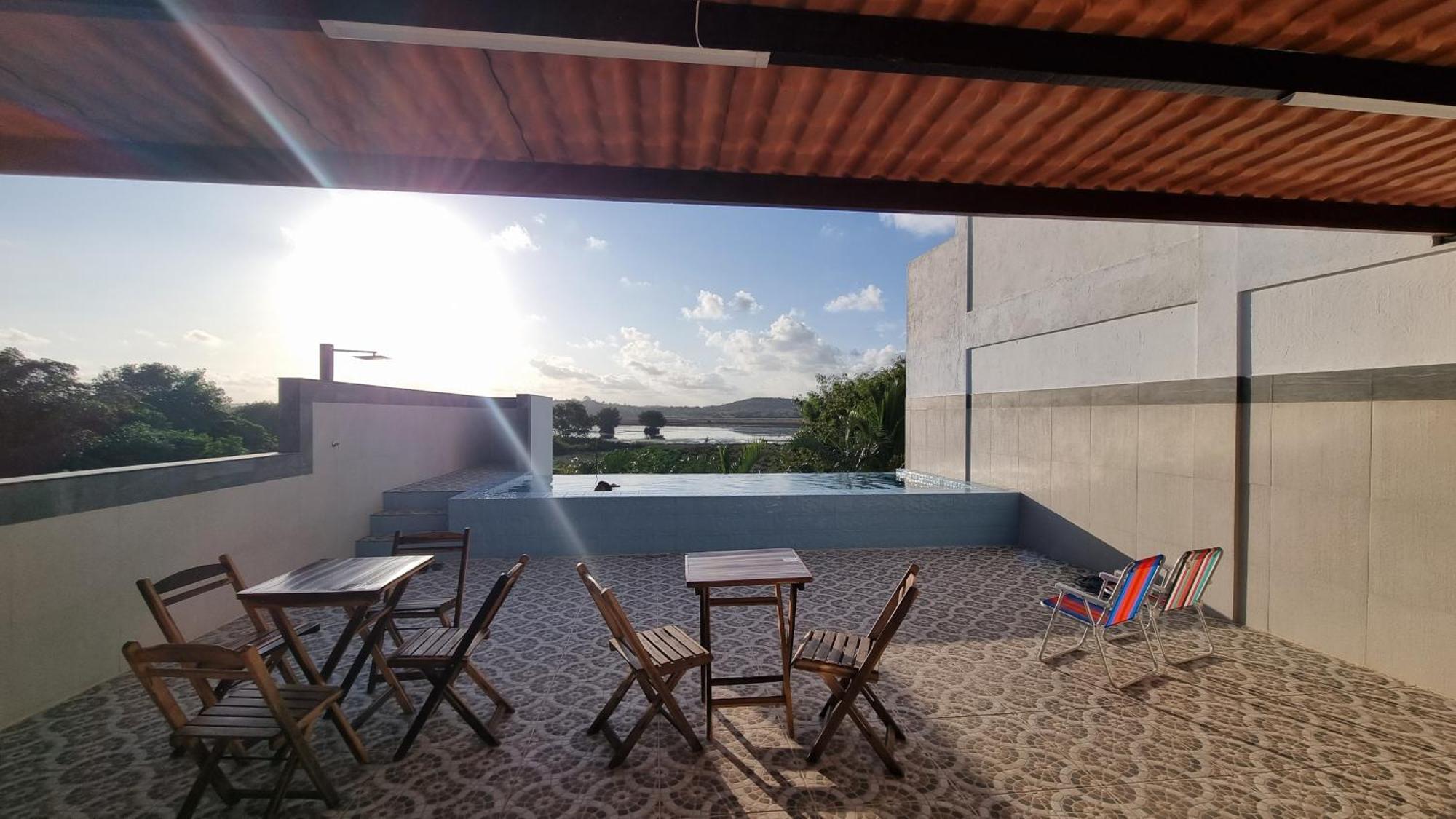 Solar Teixeira Flats Hotel ปอร์โต จิ กาลินญาส ภายนอก รูปภาพ